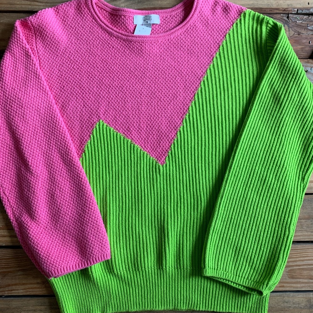 Target Victor Glemaud Sweater Pink & Lime